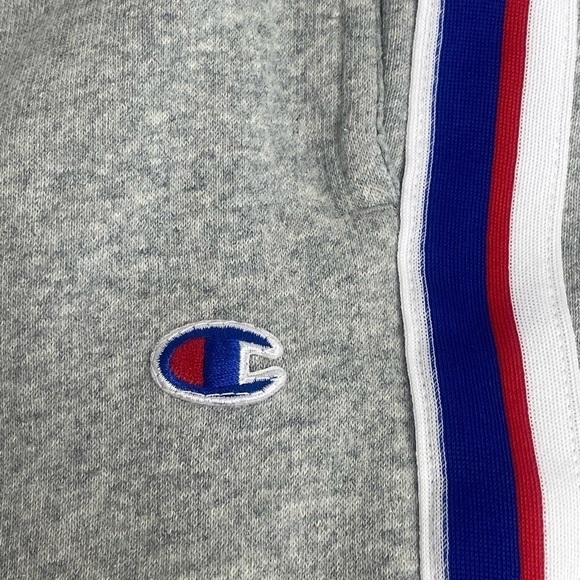 Champion Stripes on Sides Cinched Leg Sweatpants - Picture 10 of 11
